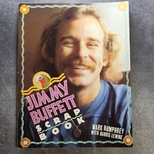 Vtg 1993 THE JIMMY BUFFETT SCRAPBOOK Scrap Book MARK HUMPHREY Harris Lewine BOOK